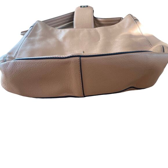 Rebecca Minkoff Tan Pebbled Leather Shoulder Bag - Picture 10 of 10